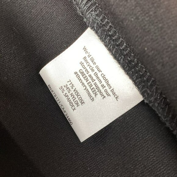 Eileen Fisher Womens Black Viscose & Nylon Blazer Medium - Picture 8 of 9